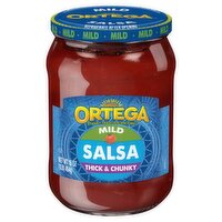 Ortega Thick & Chunky Mild Salsa, 16 oz