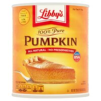 Libby's 100% Pure Pumpkin, 29 oz, 29 Ounce