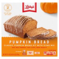 Libby's Classic Pumpkin Bread Kit with Icing Mix, 57¾ oz
