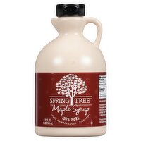 Spring Tree Pure Maple Syrup Grade A Amber Color, 32 fl oz, 32 Fluid ounce