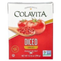 Colavita Colavita Diced Tomatoes, 13.76 oz, 13.76 Ounce 