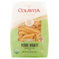 Colavita Colavita Organic Bronze Die Penne Rigate Pasta, 16 oz, 1 Pound 