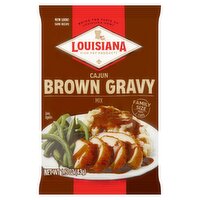 Louisiana Fish Fry Products Cajun Brown Gravy Mix Family Size, 1.5 oz