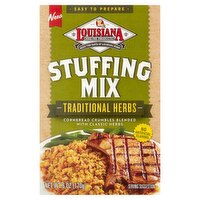 Louisiana Fish Fry Products Classic Cornbread Stuffing Mix, 6.5 oz, 6.5 Ounce