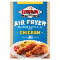 Louisiana Fish Fry Products Air Fryer Seasoned Coating Mix for Chicken, 5 oz, 5 Ounce