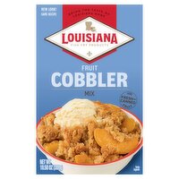 Louisiana Fish Fry Products Fruit Cobbler Mix, 10.58 oz