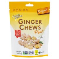Prince of Peace Original Plus+ Ginger Chews, 3 oz