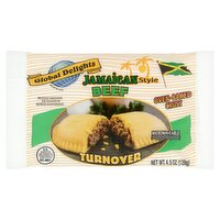 Global Delights Jamaican Style Beef Turnover, 4.5 oz, 4.5 Ounce