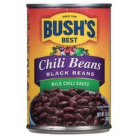 Bush's Best Mild Chili Sauce Black Beans, 15.5 oz, 15.5 Ounce