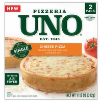 Pizzeria Uno Cheese Pizza, 2 count, 11.0 oz