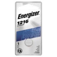 Energizer 1216 Lithium Coin Battery, 1 Pack