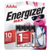 Energizer MAX AAA Batteries (8 Pack), Triple A Alkaline Batteries