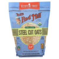 Bob's Red Mill Organic Steel Cut Oats, 24 oz