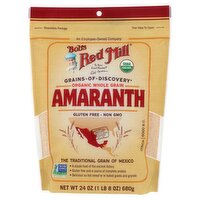 Bob's Red Mill Organic Whole Grain Amaranth, 24 oz