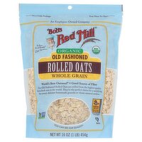 Bob's Red Mill Organic Old Fashioned Rolled Oats, 16 oz