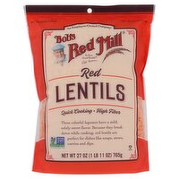 Bob's Red Mill Red Lentils, 27 oz, 27 Ounce