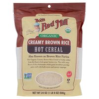 Bob's Red Mill Organic Creamy Brown Rice Hot Cereal, 24 oz