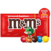 M&M's Peanut Butter Chocolate Candies Share Size, 2.83 oz, 2.83 Ounce