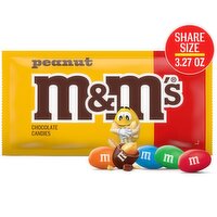 M&M's Peanut Chocolate Candies Share Size, 3.27 oz