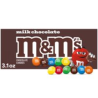 M&M's Milk Chocolate Candies, 3.1 oz