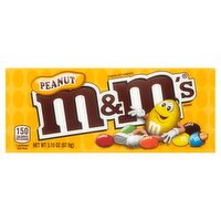 M&M's Peanut Chocolate Candies, 3.10 oz