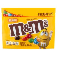 M&M's Peanut Chocolate Candies Sharing Size, 10.05 oz