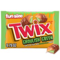 Twix Ghoulish Green Cookie Bar Fun Size, 9.79 oz
