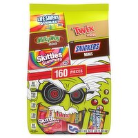 Mars Variety Bag Life Savers, Milky Way, Skittles, Twix and Snickers Candies, 160 count, 4.15 lb