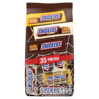  Snickers Crunchy Peanut Butter Almond Bar Fun Size, 35 count, 24.02 oz