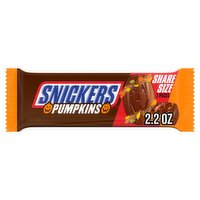 Snickers Pumpkins Candy Bars Share Size, 2 count, 2.2 oz