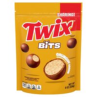 Twix Bits Crunchy Cookie Centers Caramel Flavor Chocolatey Candies Sharing Size, 8 oz, 8 Ounce