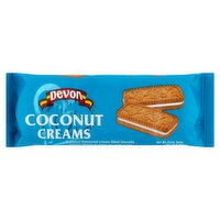 Devon Coconut Flavoured Cream Filled Biscuits, 4.9 oz