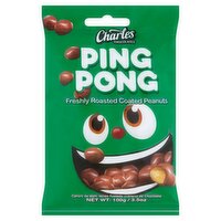 Charles Ping Pong Freshly Roasted Coated Peanuts Chocolates, 3.5 oz