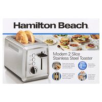 Hamilton Beach Modern 2 Slice Stainless Steel Toaster
