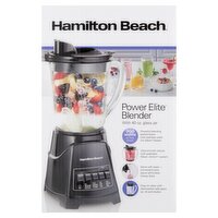 Hamilton Beach Power Elite Blender with 40 oz. Glass Jar