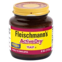 Fleischmann's ActiveDry Original Yeast, 4 oz, 4 Ounce