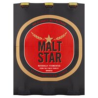 Malt Star Non Alcoholic Malt Beverage, 11.2 fl oz, 6 count