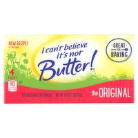 I Can't Believe It's Not Butter! The Original 75% Vegetable Oil Spread Sticks, 4 count, 16 oz, 16 Ounce