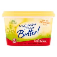 I Can't Believe it's Not Butter! The Original 45% Vegetable Oil Spread, 15 oz, 15 Ounce