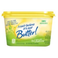 I Can't Believe It's Not Butter! The Light One 28% Vegetable Oil Spread, 15 oz, 15 Ounce