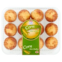 Café Valley Bakery Corn Mini Muffins, 12 count, 10.5 oz, 10.5 Ounce