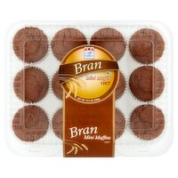 Café Valley Bakery Bran Mini Muffins, 12 count, 10.5 oz, 10.5 Ounce