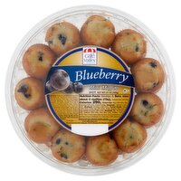 Café Valley Bakery Blueberry Mini Muffins, 24 count, 21 oz, 21 Ounce