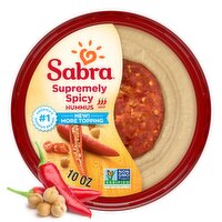 Sabra Supremely Spicy Hummus, 10 oz