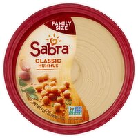 Sabra Classic Hummus Family Size, 7 oz, 17 Ounce