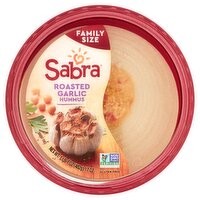 Sabra Roasted Garlic Hummus Family Size, 1 lb 1 oz, 17 Ounce