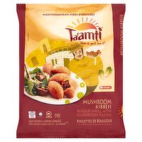 Ta'amti Mushroom Kibbeh Bulgur Shell with Mushroom Filling, 14.1 oz