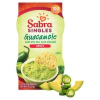 Sabra Spicy Singles Guacamole, 2 oz, 4 count