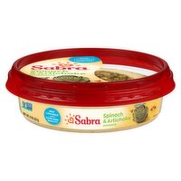 Sabra Hummus Spinach Artichoke, 8 Oz