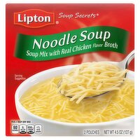 Lipton Soup Secrets Instant Soup Mix Noodle 4.5 oz, 2 ct